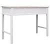 vidaXL Console Table 110x45x76 cm Wood