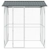 vidaXL Bird Cage Anthracite 215 x 208 x 247 cm Galvanised Steel