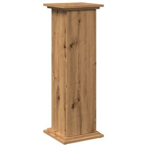 vidaXL Display St& with Storage Artisan Oak 31x30x90 cm