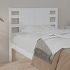 vidaXL Headboard White 81x4x100 cm Solid Wood Pine
