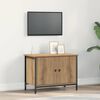 vidaXL TV Cabinet Artisan Oak 60 x 35 x 45 cm Engineered Wood