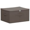 vidaXL Storage Box Non-woven fabric 43 x 34 x 23 cm 33.6 L Grey