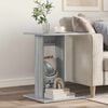 vidaXL Side Table Grey Sonoma 45 x 40 x 62.5 cm Engineered Wood