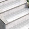 vidaXL Stair Tread Rectangular 2 pcs Silver 80 x 30 cm Aluminium
