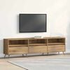 vidaXL TV Cabinet Artisan oak 150 x 30 x 44.5 cm Engineered wood