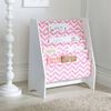 KidKraft Children's Sling Bookshelf Pink and White 60.96 x 29.85 x 71.12 cm