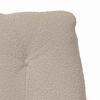 vidaXL Armchair Light Grey 61 x 78 x 98 cm Sherpa Fabric