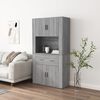 vidaXL Highboard Grey Sonoma Engineered Wood