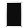 vidaXL Blackout Roller Blind Black PK06