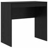 vidaXL Desk with Drawer 2 pcs Black Oak