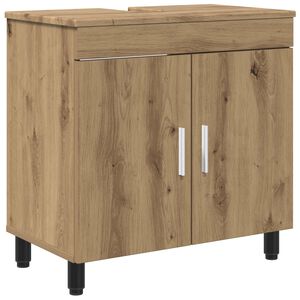 vidaXL Bathroom Vanity Unit Artisan Oak 60 x 35 x 60 cm