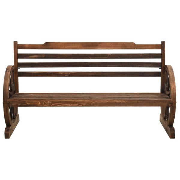 vidaXL Garden Bench 142 cm Solid Firwood