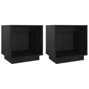 vidaXL Bedside Cabinet | Set of 2 | Rectangular | Modern | Durable