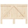 vidaXL Headboard 140x104 cm Solid Wood Pine
