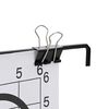 vidaXL Target Stand Other Manual Black 82.5 x 51 x 150 cm Steel