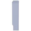 vidaXL MDF Radiator Cover Grey 205 cm