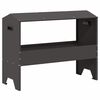 vidaXL Livestock Feeding Trough Black 79 x 35 x 62 cm 15 kg