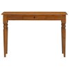 vidaXL Console Table 110x30x75 cm Solid Mahogany Wood
