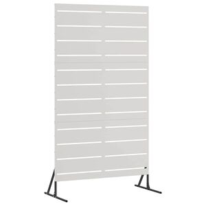 vidaXL Privacy Screen 100 x 50 x 180 cm Stainless Steel Silver