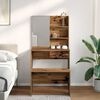 vidaXL Dressing Table Set Old Wood Engineered Wood