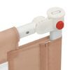 vidaXL Toddler Safety Bed Rail Taupe 200x25 cm Fabric