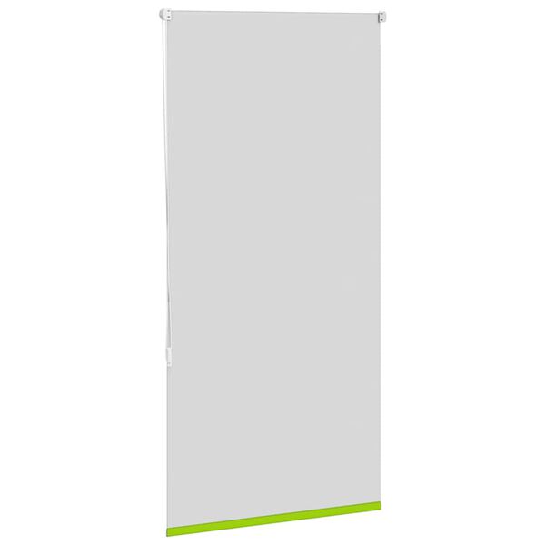 vidaXL Roller Blind Blackout Leaves Green 85x175 cm Fabric Width 80.7 cm Polyester