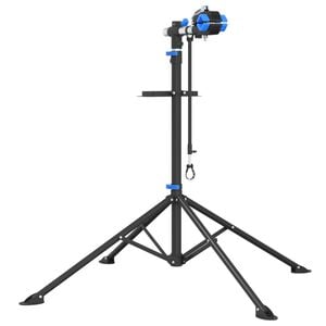 vidaXL Bike Repair Stand Foldable Adjustable 108-188 cm Blue Steel