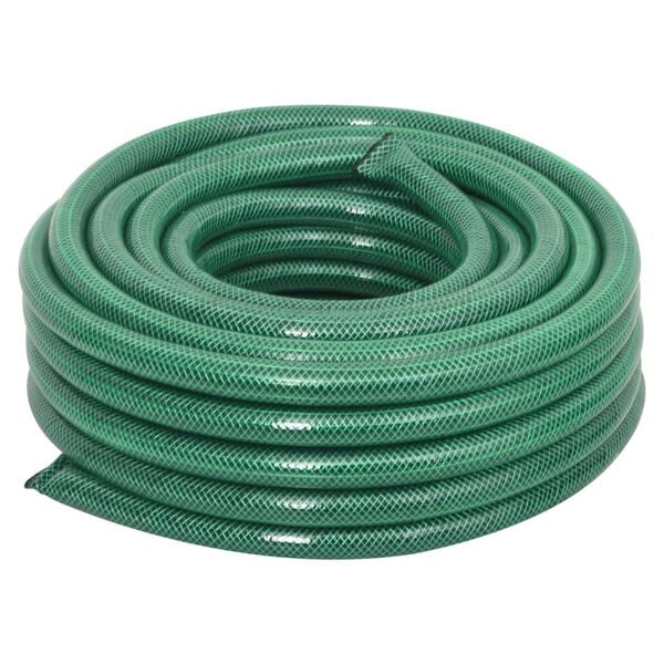 vidaXL Garden Hose Green 0.75" 20 m PVC