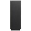 vidaXL Highboard Black 60x40x116.5 cm Solid Wood Pine