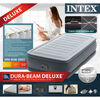 Intex Inflatable Airbed Dura-Beam Deluxe Comfort Plush Twin Size 99x191x46 cm