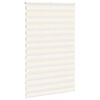 vidaXL Zebra Blind Marble Beige 145x230 cm Fabric Width 140.9 cm Polyester