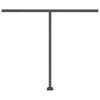 vidaXL Manual Retractable Awning with LED 300x250 cm Anthracite