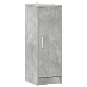 vidaXL Shoe Cabinet Concrete Grey 32x35x92 cm Engineered Wood