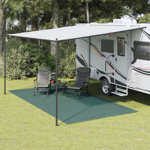 vidaXL Tent Carpet Green 5x2.5 m