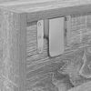 vidaXL TV Cabinet Grey Sonoma 60x31x25.5 cm Engineered Wood