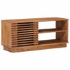 vidaXL TV Cabinet with Storage with Door Natural 90 x 30 x 40 cm