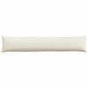 vidaXL Sofa Pillows 2 pcs Cream 200 x 40 cm Corduroy Fabric