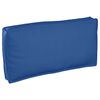 vidaXL Pallet Cushion for Seat / Backrest Royal blue 120 x 60 x 12 cm