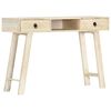 vidaXL Console Table 110x35x76 cm Solid Mango Wood
