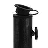 vidaXL Umbrella Base Black 47x47x33 cm Cast Iron