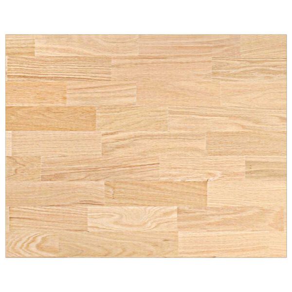 vidaXL Kitchen Worktop 80x63.5x4 cm Solid Wood Oak Rectangular