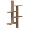 vidaXL Wall Shelf Artisan Oak 61 x 15 x 102 cm Engineered Wood