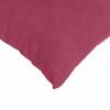 vidaXL Sofa Pillows 2 pcs Wine Red 60 x 60 cm Corduroy Fabric