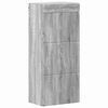 vidaXL Bathroom Furniture Set TULUM Grey Sonoma Engineered Wood
