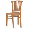 vidaXL 7 Piece Garden Dining Set Solid Wood Teak