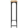 vidaXL Console Table Artisan Oak 75 x 19.5 x 75 cm Engineered Wood