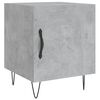 vidaXL Bedside Cabinets 2 pcs Concrete Grey 40x40x50 cm Engineered Wood