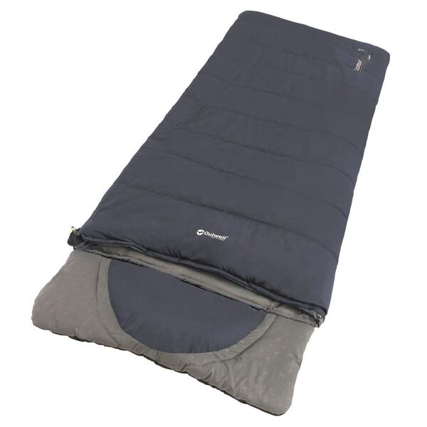 Outwell Sleeping Bag Contour Lux Deep Blue Left Zipper