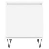 vidaXL Bedside Cabinets 2 pcs White 40x30x50 cm Engineered Wood