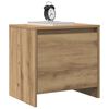vidaXL Bedside Cabinet Artisan Oak 45 x 34 x 44.5 cm Engineered Wood